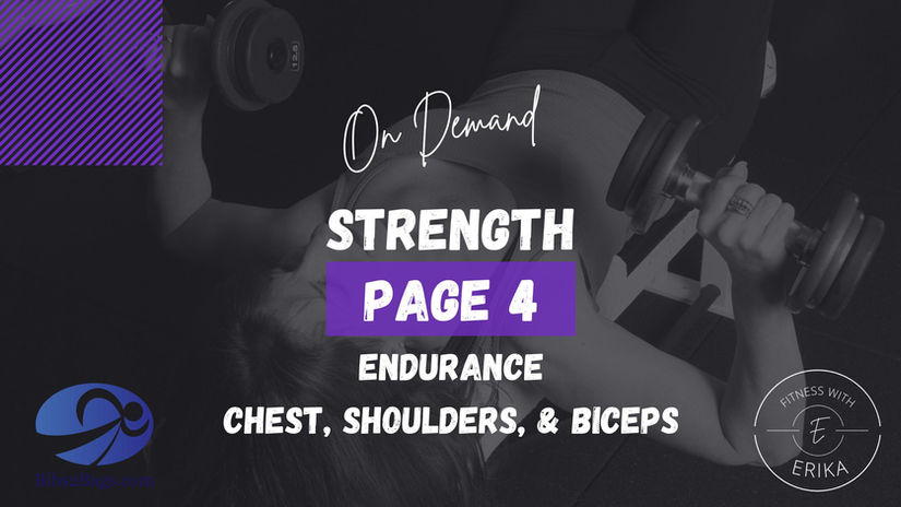Page 4 | Endurance Chest, Shoulders & Biceps
